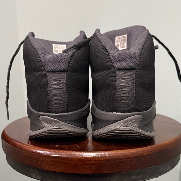 Adidas Ball 365 Men's High-Top Basketball Sneakers in Charcoal Gray - Picture 5 of 6